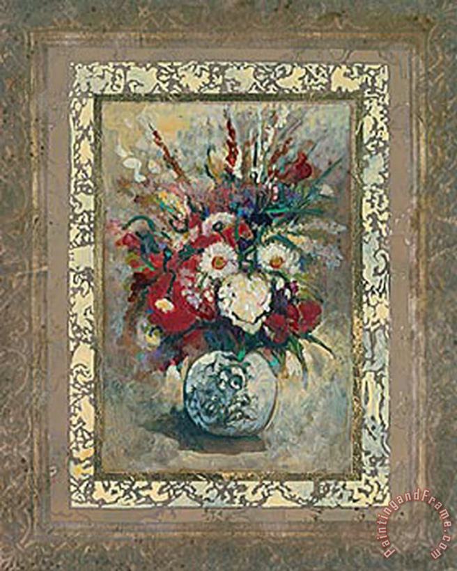 John Douglas Floral Beauty Iv Art Print