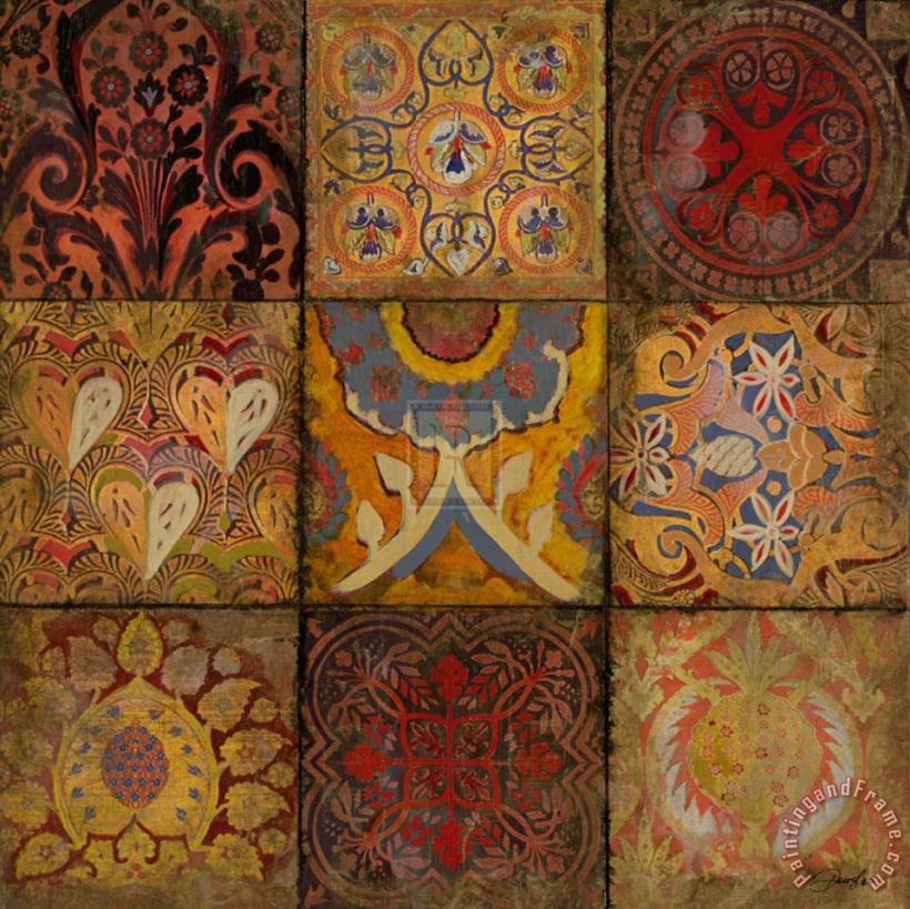 John Douglas Mosaic III Detail No 1 Art Print