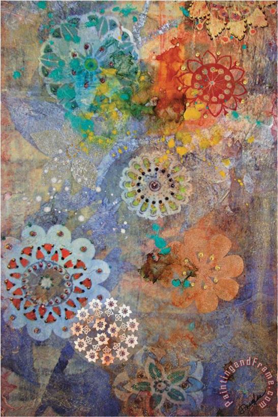 Rafflesia Vii painting - John Douglas Rafflesia Vii Art Print