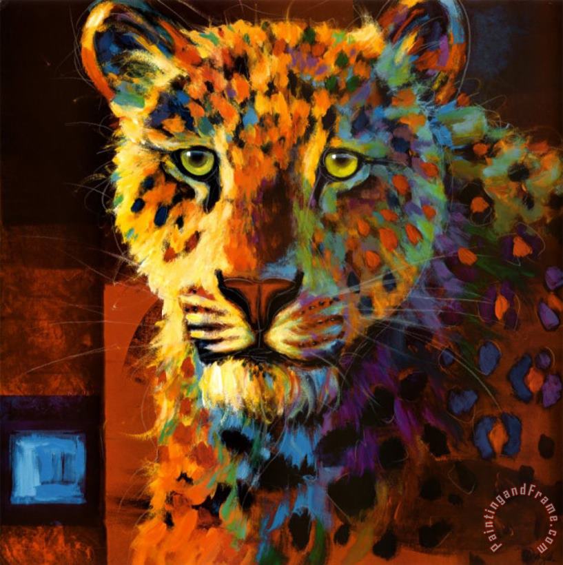 Wild Exotic II painting - John Douglas Wild Exotic II Art Print