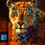 Art Printed on canvas by machine