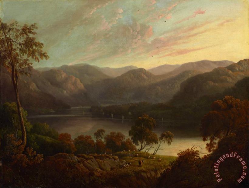 John Glover Landscape View in Cumberland Art Painting