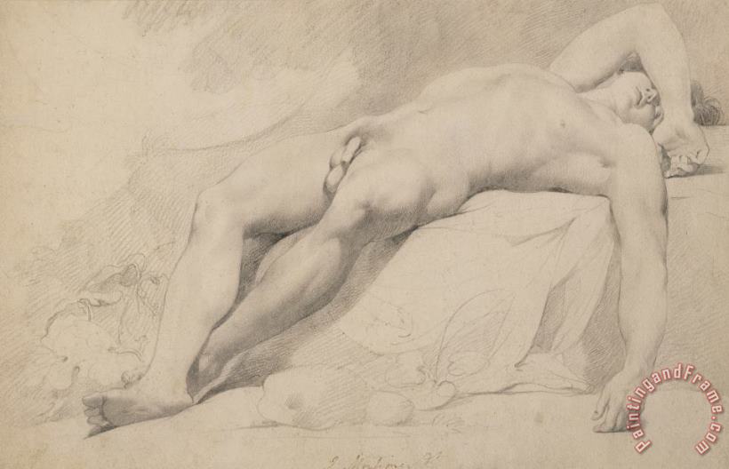 John Hamilton Mortimer An Academy Art Print John Hamilton Mortimer An Academy Art Print