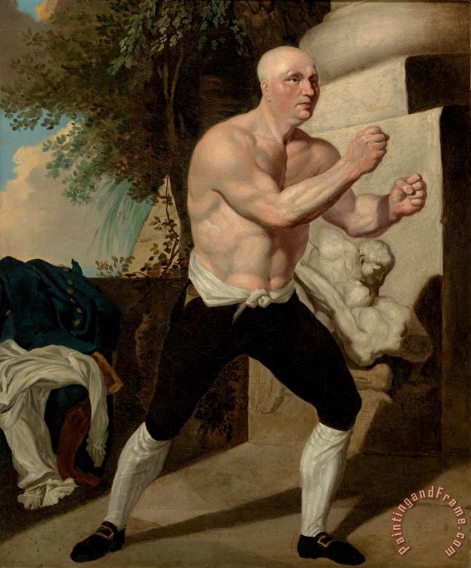 Jack Broughton, The Boxer painting - John Hamilton Mortimer Jack Broughton, The Boxer Art Print