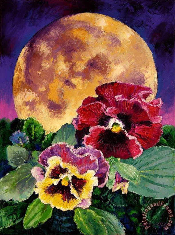 John Lautermilch Moonlight Expressions Art Painting