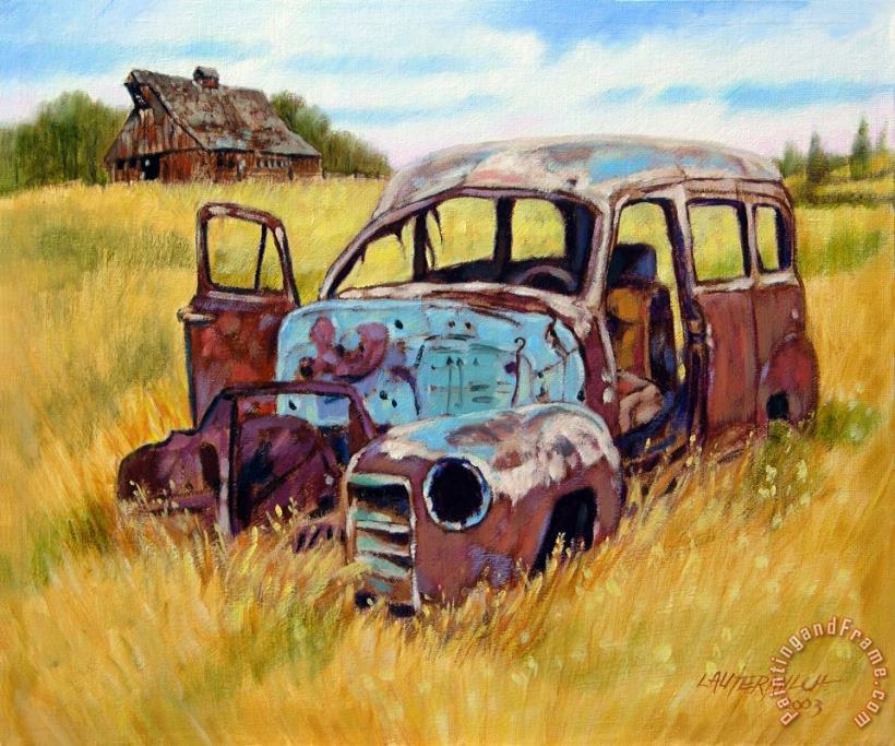 Out to Pasture painting - John Lautermilch Out to Pasture Art Print