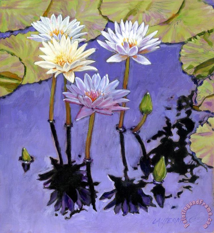 Pastel Petals painting - John Lautermilch Pastel Petals Art Print