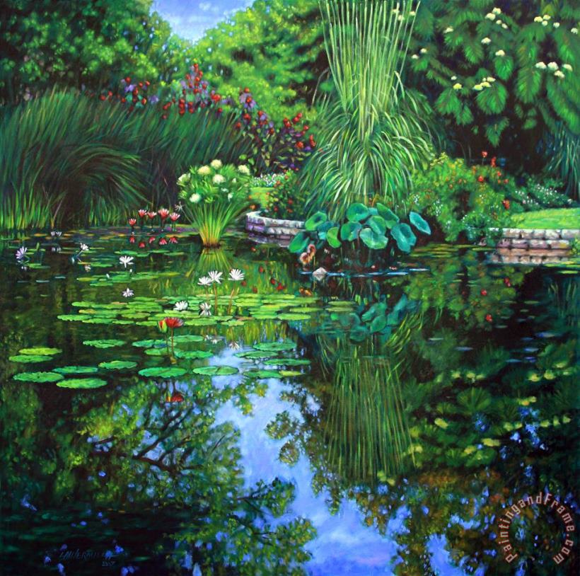 Peace Floods my Soul painting - John Lautermilch Peace Floods my Soul Art Print