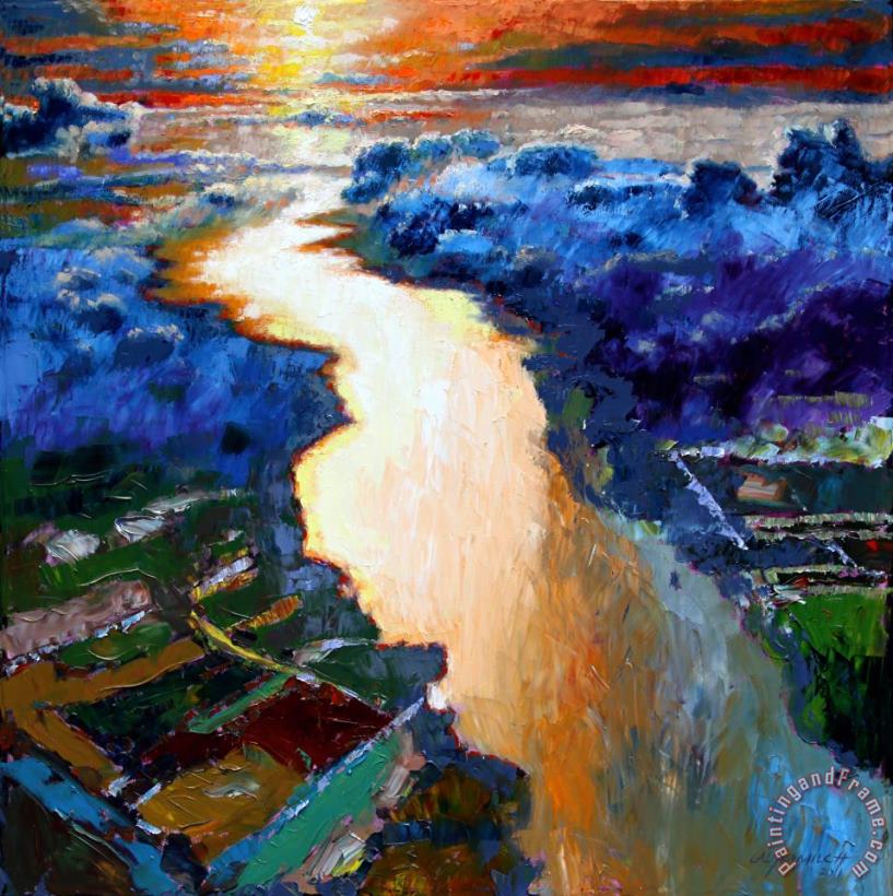 John Lautermilch There Is A River That Flows From Deep Within Art Painting