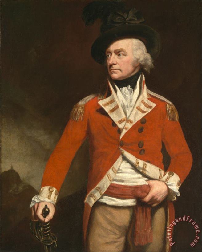 John Opie An Officer in The East India Uniform of The 74th (highland) Regiment, Previously Called Colonel Dona Art Painting