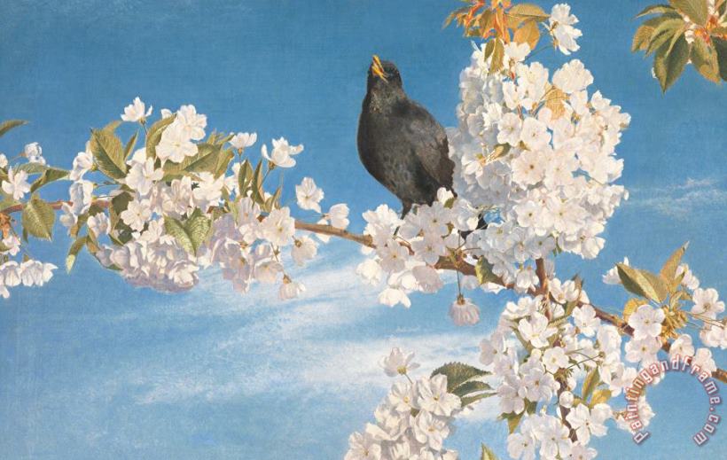 John Samuel Raven A Voice Of Joy And Gladness Art Painting