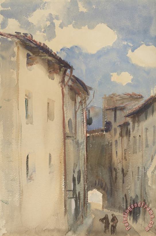 Comprodon, Spain painting - John Singer Sargent Comprodon, Spain Art Print