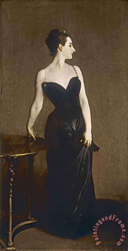 John Singer Sargent Portrait Of Madame Gautreau Art Print