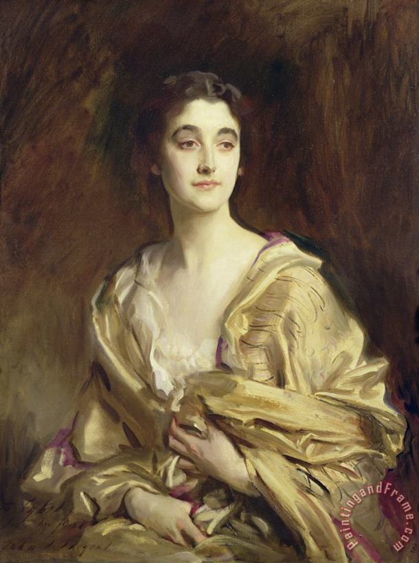 Portrait of Sybil, Countess Rocksavage, Later Marchioness of Cholmondeley painting - John Singer Sargent Portrait of Sybil, Countess Rocksavage, Later Marchioness of Cholmondeley Art Print