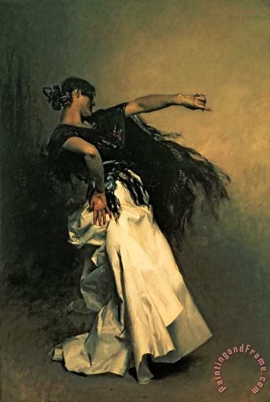 John Singer Sargent The Spanish Dancer Art Print