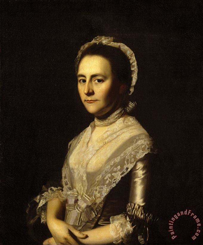 John Singleton Copley Mrs. Alexander Cumming, Nee Elizabeth Goldthwaite, Later Mrs. John Bacon Art Painting