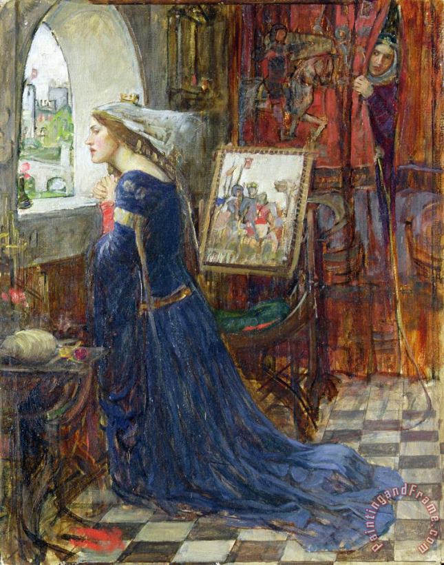 John William Waterhouse Fair Rosamund Art Print