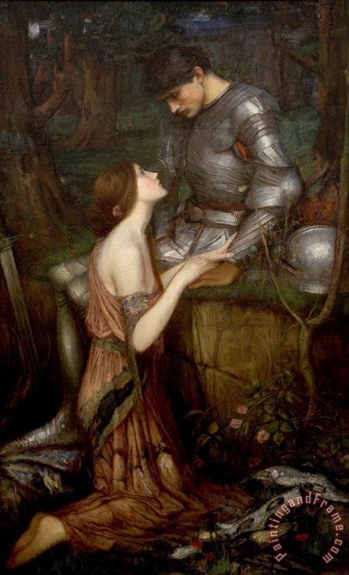 John William Waterhouse Lamia Art Print