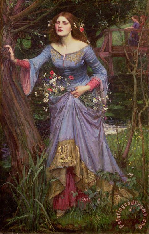 John William Waterhouse Ophelia Art Print