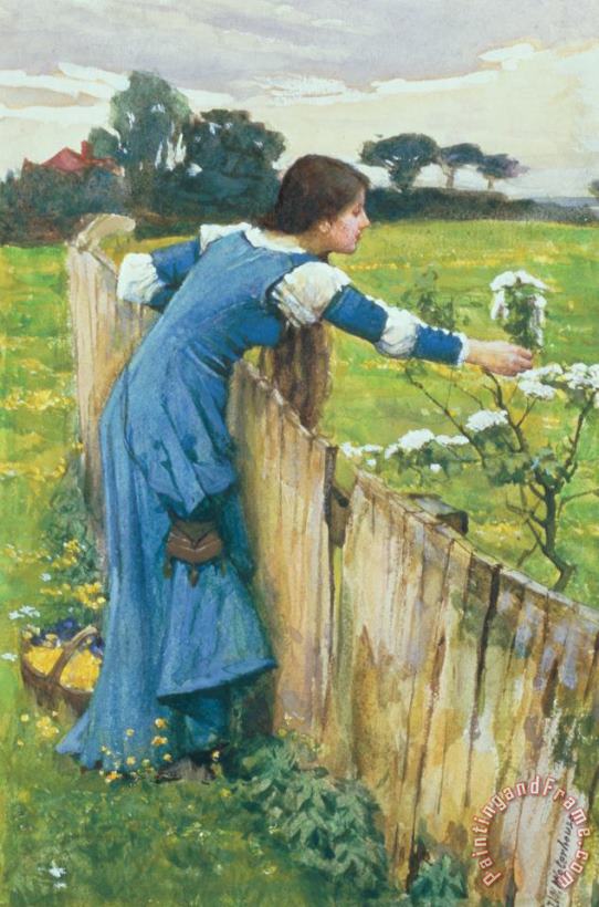 Spring painting - John William Waterhouse Spring Art Print Spring painting - John William Waterhouse Spring Art Print