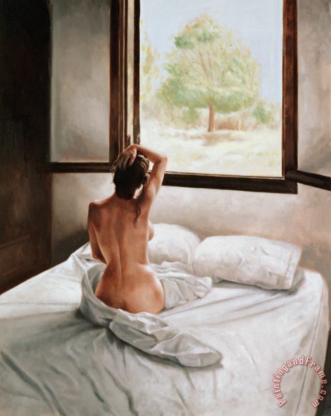 September Morning painting - John Worthington September Morning Art Print