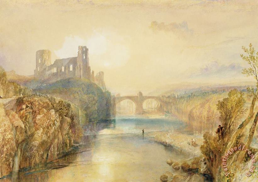 Joseph Mallord William Turner Barnard Castle Art Painting