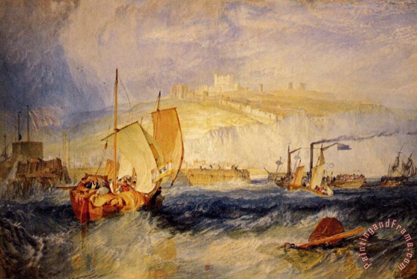 Joseph Mallord William Turner Dover Castle Art Painting