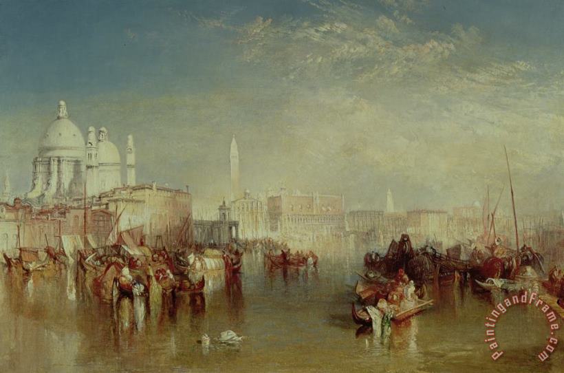 Venice painting - Joseph Mallord William Turner Venice Art Print