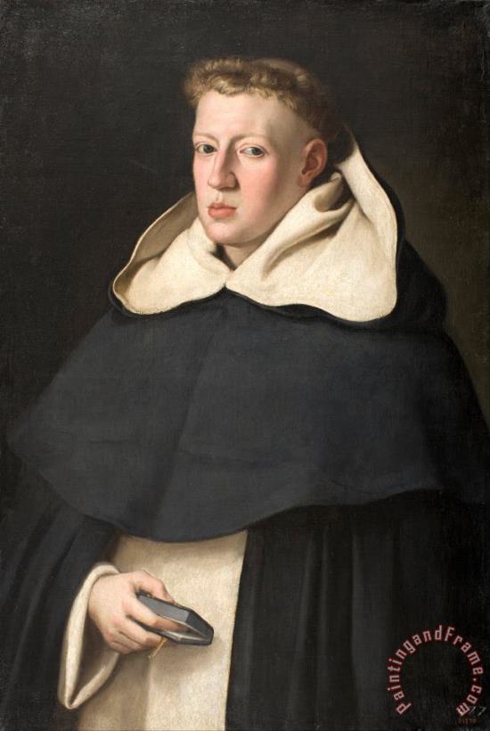 Juan Bautista Maino Friar Alonso De Sant Tomas Art Print