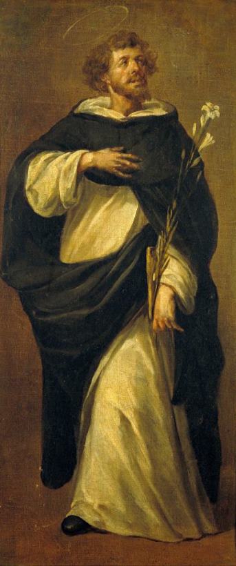 Juan de Valdes Leal Saint Dominic De Guzman Art Painting