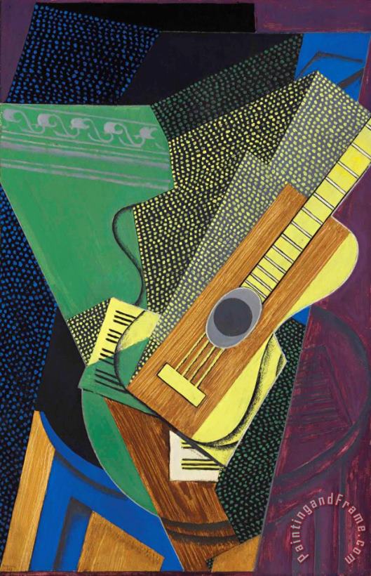 Juan Gris Guitare Sur Une Table, 1916 Art Print