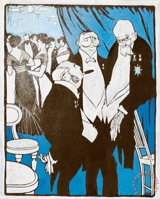 Juan Gris La Conferencia, 1908 Art Print