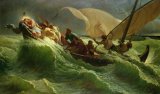 Christ Asleep in his Boat by Jules Joseph Meynier