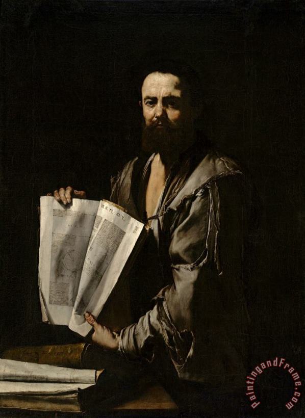 Jusepe de Ribera Euclid Art Painting