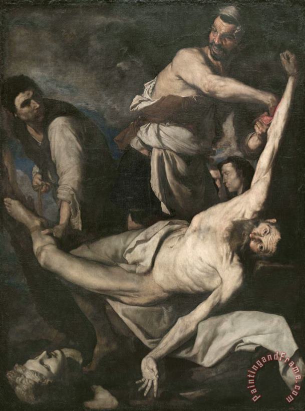 Jusepe de Ribera Martiri De Sant Bartomeu Art Painting
