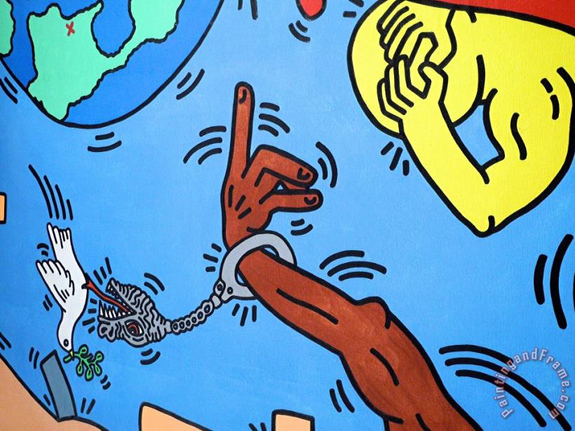 Keith Haring Pop Shop 9 Art Print