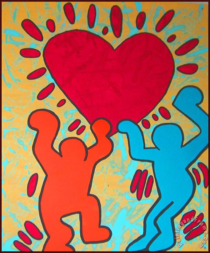 Pop Shop Vi painting - Keith Haring Pop Shop Vi Art Print