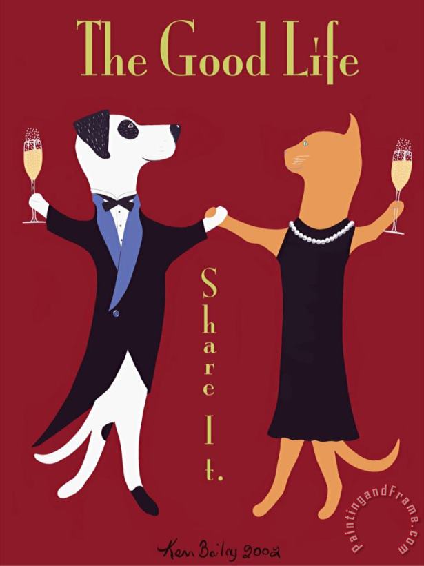 Ken Bailey The Good Life Art Print Ken Bailey The Good Life Art Print