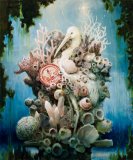 Art Printed on canvas by machine