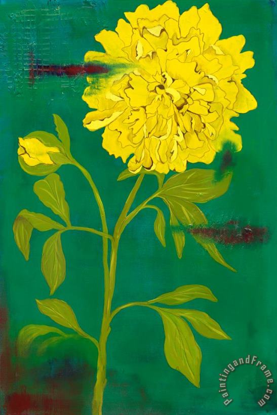 Blooming Lemon painting - Laura Gunn Blooming Lemon Art Print