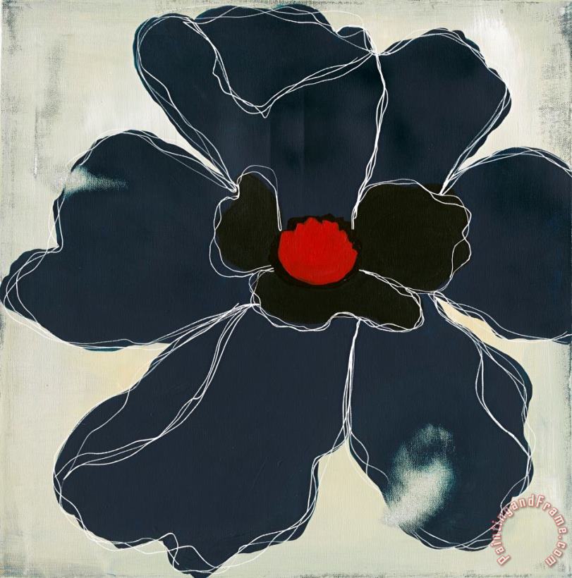 Laura Gunn Modern Flower II Art Painting