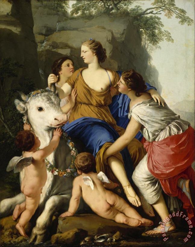 Laurent de La Hyre The Rape of Europa Art Painting