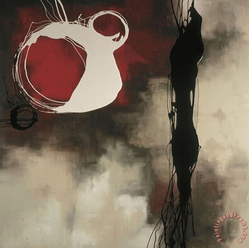 laurie maitland Resonance in Red Art Painting