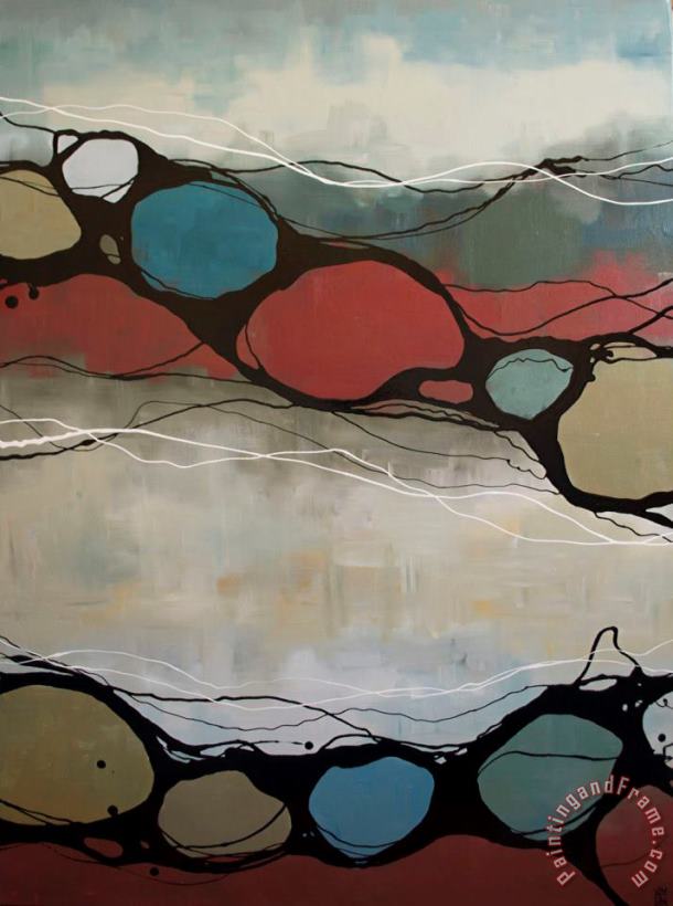laurie maitland Rust And Water Art Painting
