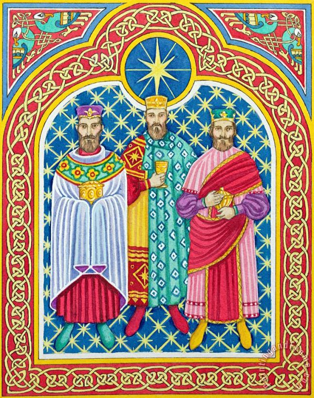 Adoration Of The Magi painting - Lavinia Hamer Adoration Of The Magi Art Print