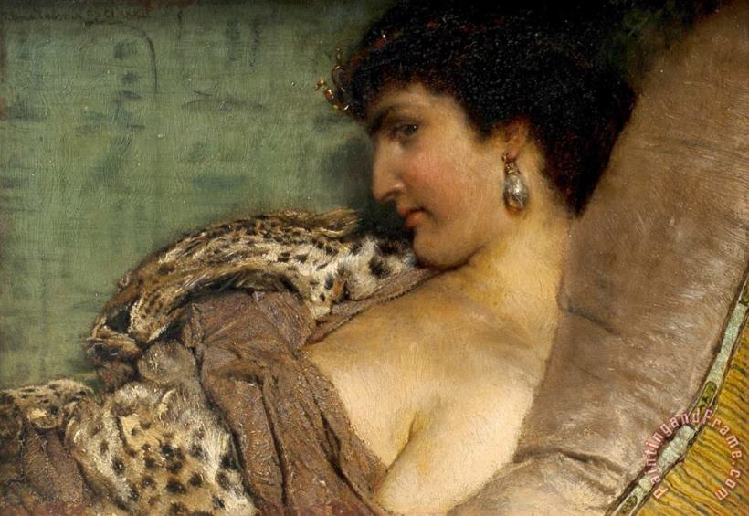 Lawrence Alma-tadema Cleopatra 2 Art Painting