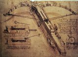 Design for a Giant Crossbow by Leonardo Da Vinci
