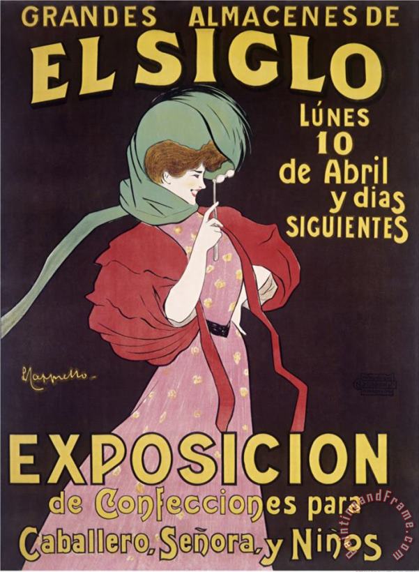 El Siglo Exposicion painting - Leonetto Cappiello El Siglo Exposicion Art Print