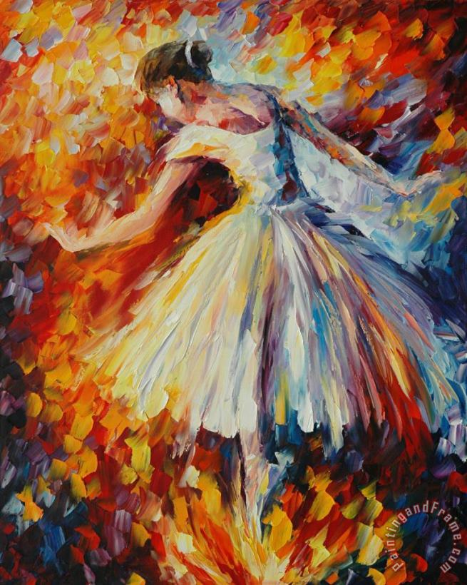 Leonid Afremov Surrounded By Music Art Print