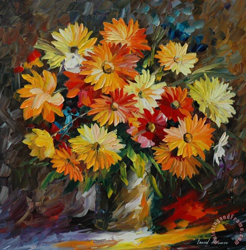 Leonid Afremov The Colors Of Leaving Summer Art Painting